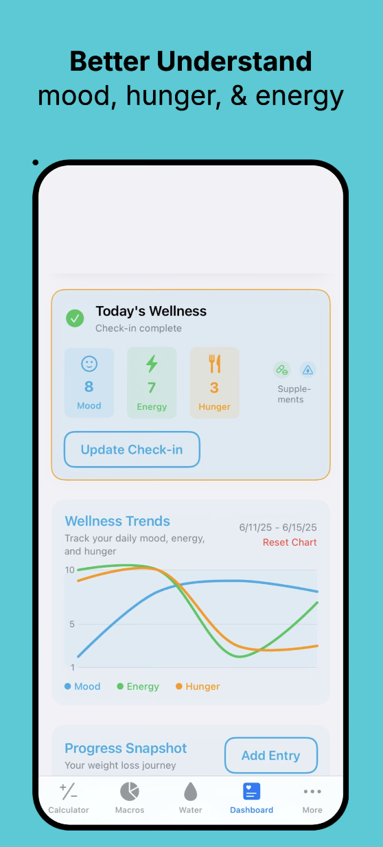 PSMF Diet app screen 3